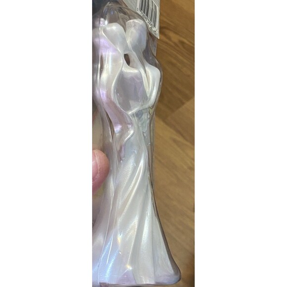 Wilton Cake Topper 6.25"- First Kiss Wedding Shimmer White  NIB Bride Groom - Picture 12 of 16